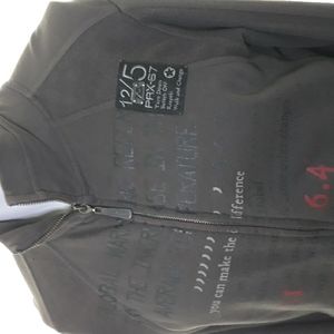 Projek Raw dark brown cotton lightweight jacket. Medium. Rare.